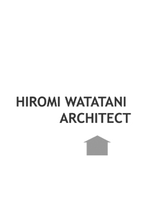hiromi watatani architect